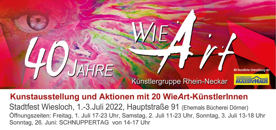Ausstellung 40 Jahre WieArt