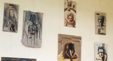 Meine Werke bei der Ausstellung AugenweiTe in Schwetzingen 2017