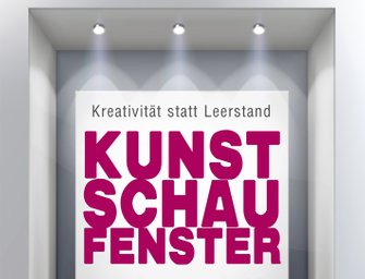 Plakat des KunstSchauFensters 2016